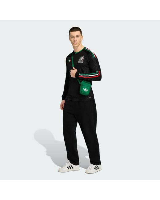 Adidas Mexico 26 Third Long Sleeve Jersey in Black für Herren