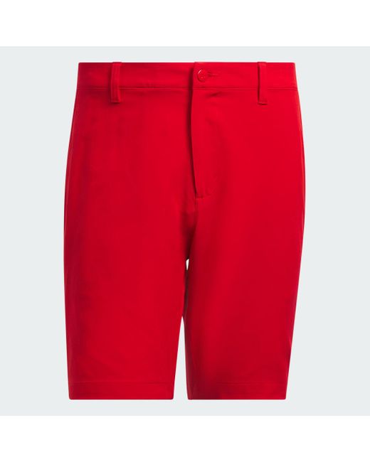 Adidas Originals Red Ultimate365 8.5-Inch Golf Shorts for men