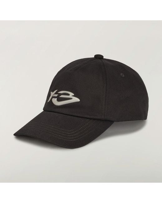Adidas Black Y-3 Graphic Logo Cap