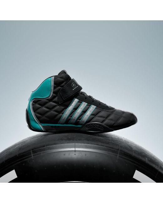 Adidas Blue Adiracer Hi Mercedes Amg Petronas F1 Team Shoes