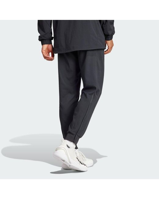 Adidas Blue Tennis Aeroready Pro Stretch-woven Pants for men