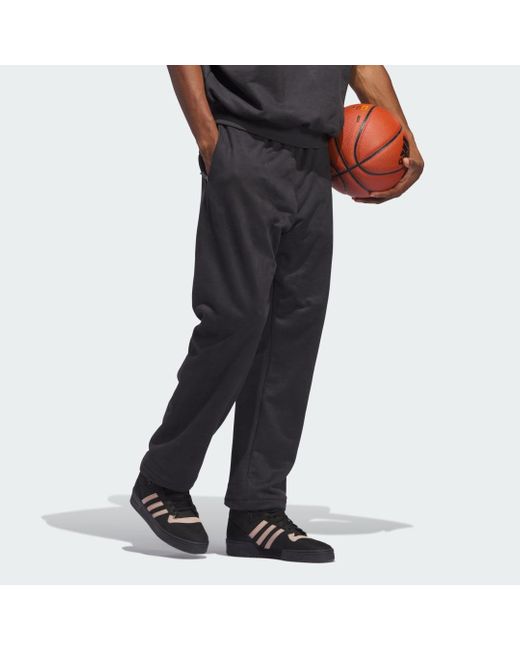 adidas Basketball Sueded Pants in Schwarz | Lyst CH
