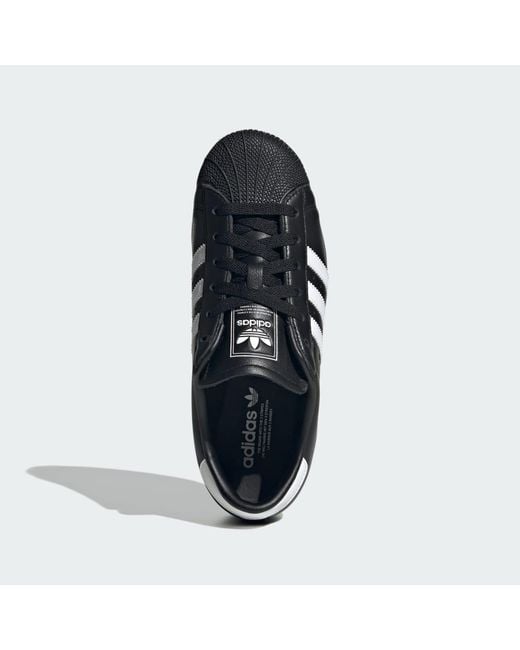 Adidas Black Superstar Lo Pro Shoes