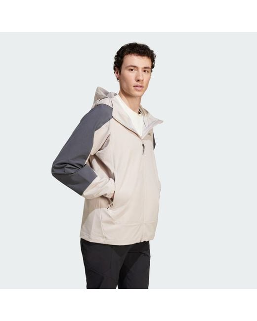 Adidas Natural Wind.Rdy Softshell Jacket for men