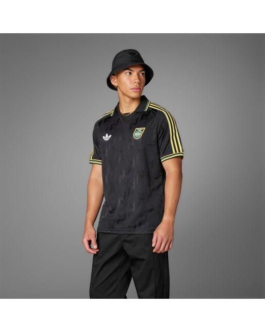 Adidas Gray Jamaica Lfstlr Jersey for men