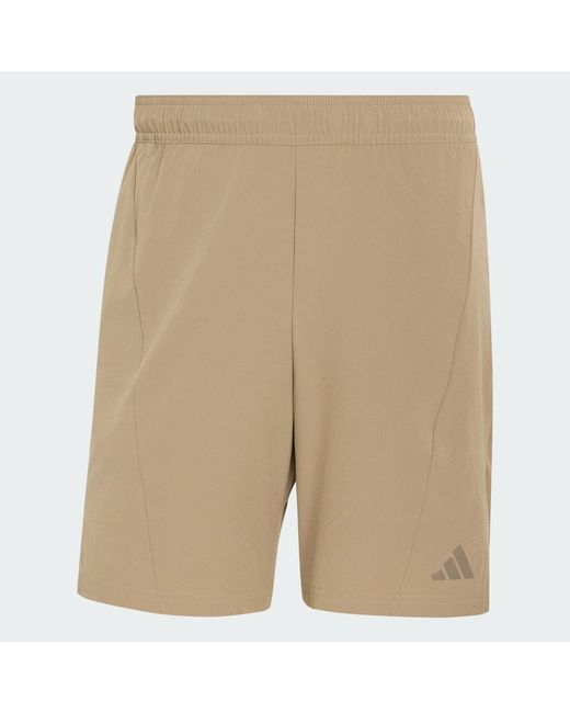 Adidas Natural Designed For Training Workout Shorts for men