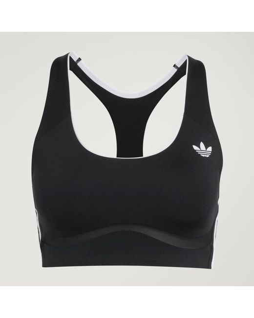 Adidas Black Originals Sport Medium Support Bra