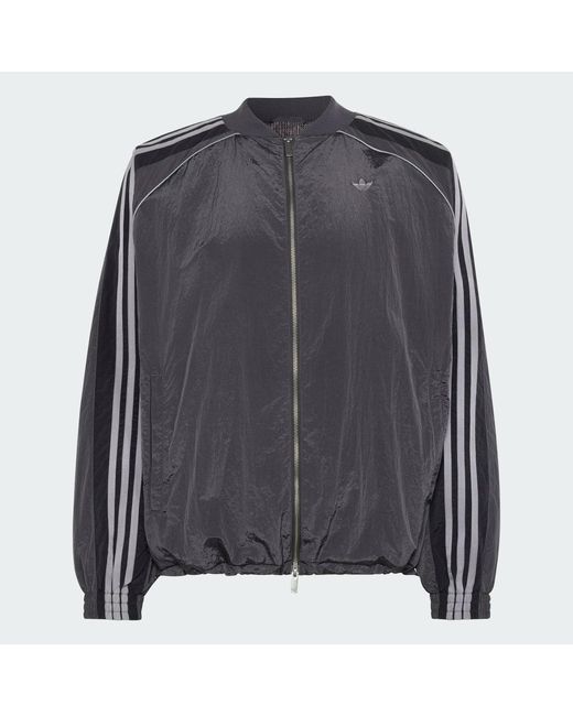Adidas Originals Blue Sweatshirt Adidas Adilenium Season 5 Track Top for men