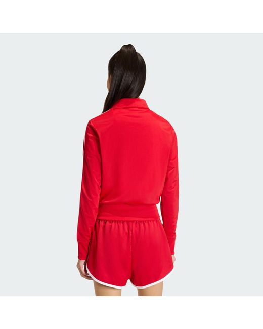 Adidas Red Firebird Classic Track Top