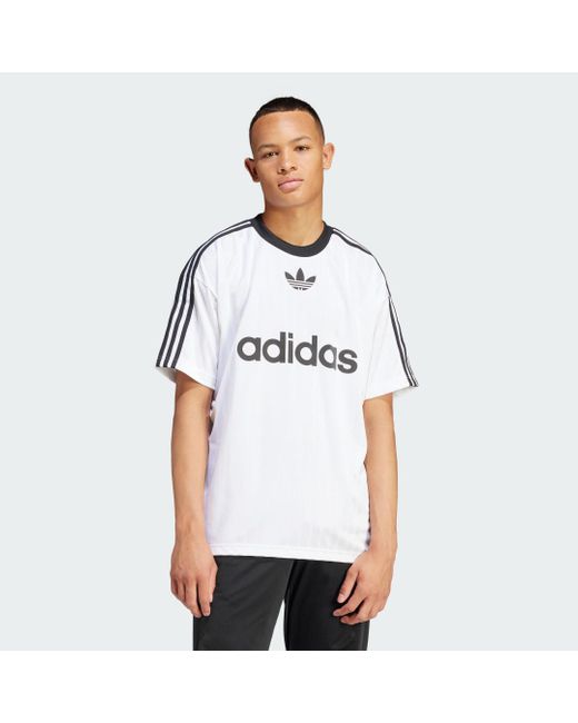 Adidas White Adicolor T-shirt for men