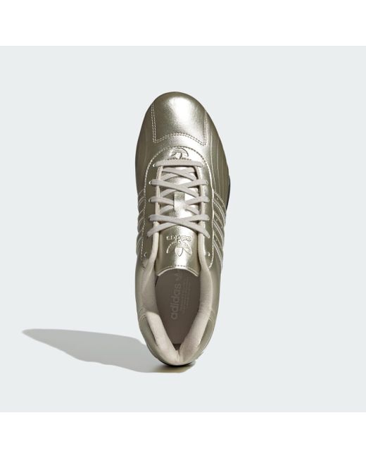 Adidas Gray Adiracer Lo Shoes