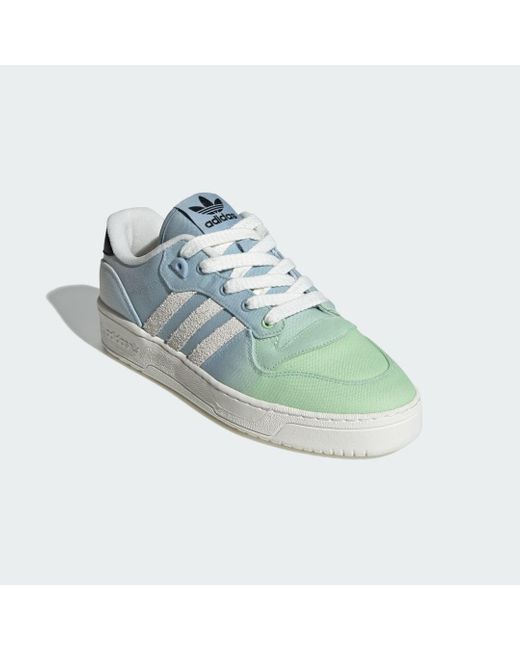 Adidas Blue Rivalry Low Shoes