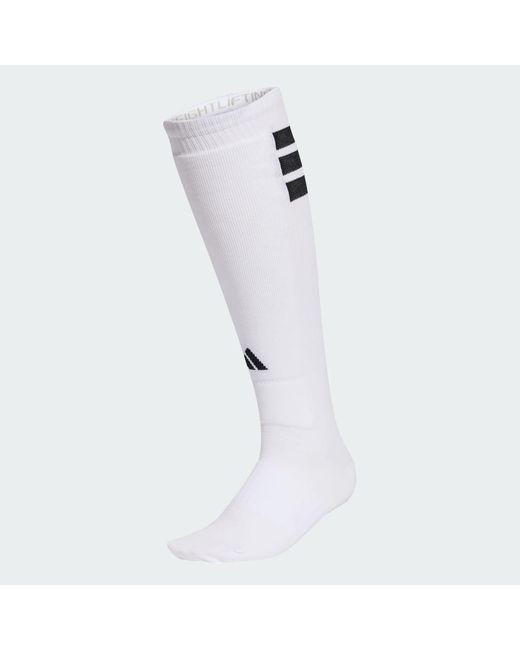 Adidas White Performance Knee+ Socks 1 Pair for men