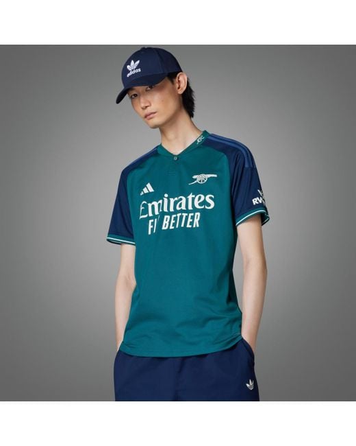Adidas Green Arsenal Fc 23/24 Lfstlr Jersey for men