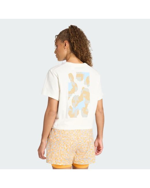 Adidas White Terrex Multi T-Shirt Meadow Pack