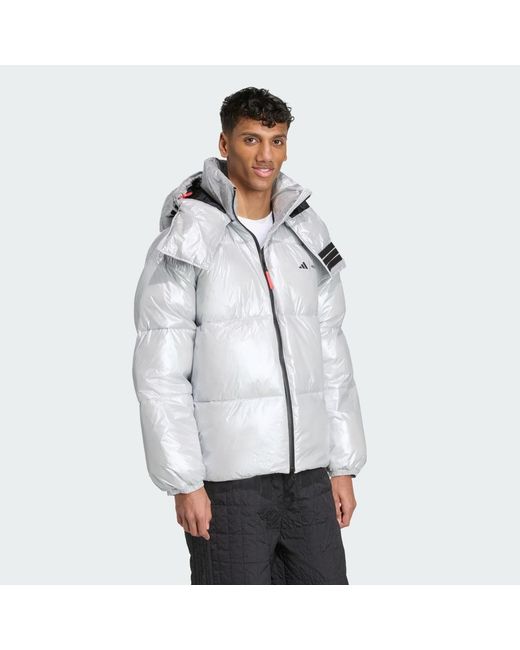 Adidas Gray X Moon Boot Padded Jacket for men