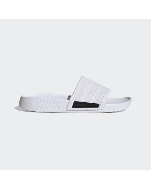 adidas Racer Tr Slides in White Lyst UK