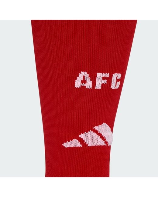 Adidas Red Arsenal Fc 26/27 Home Socks