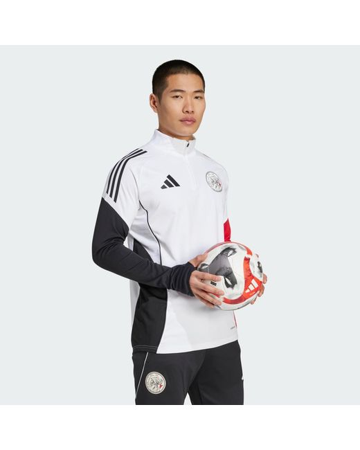 Adidas Red Ajax Amsterdam Tiro 25 Competition Training Top for men