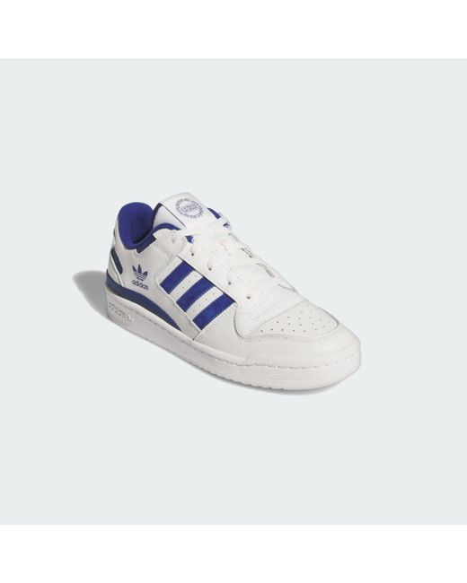 Forum Low CL Shoes di Adidas in Blue
