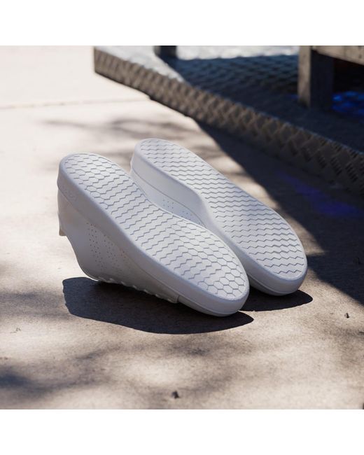 Adidas White Advantage Base Shoes