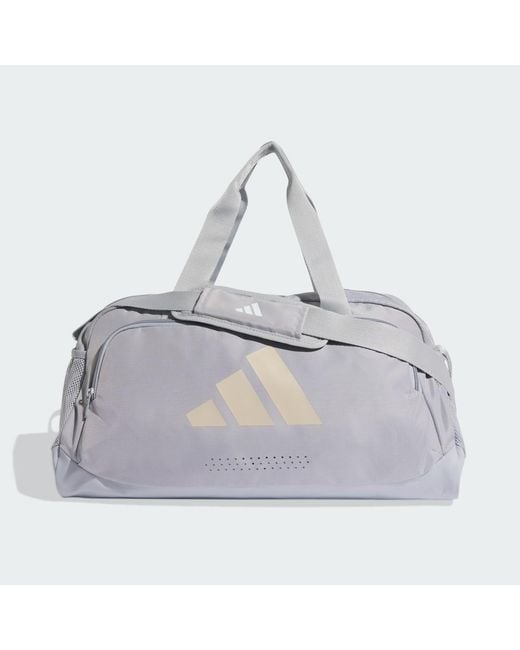 Adidas Gray Defender Duffle S