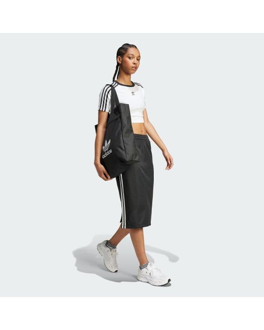 Gonna Adicolor Classic 3-Stripes di Adidas in Black
