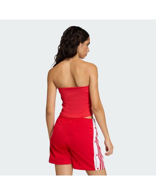 Camiseta 3 Stripes Tube Adidas de color Red