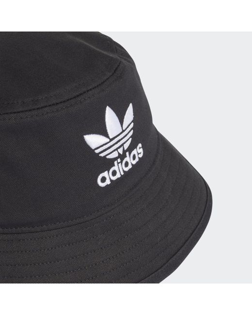 Adidas Adicolor Trefoil Bucket Hat Black