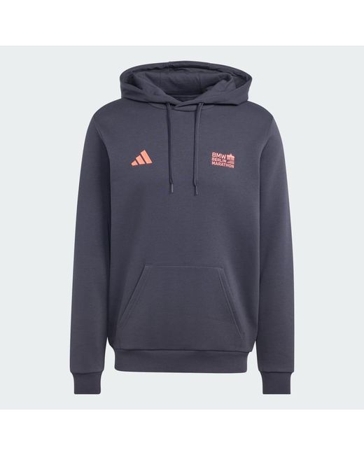 Adidas Blue Bmw Berlin Marathon 2026 Hoodie for men
