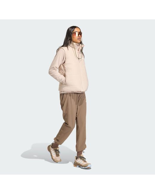 Adidas Natural Terrex Multi Essentials Climawarm Padded Vest