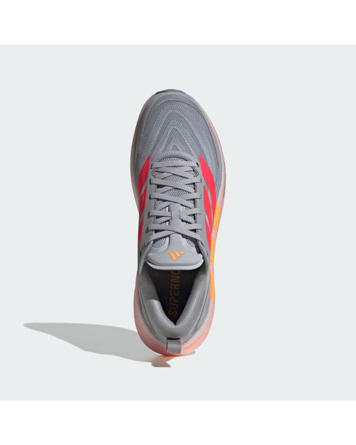 Adidas Pink Supernova Glide Running Shoes for men