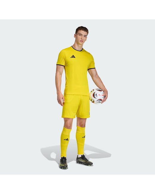 Adidas Yellow Entrada26 Jersey for men