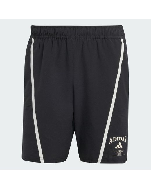 Short Designed-For-Training Legacy di Adidas in Black da Uomo