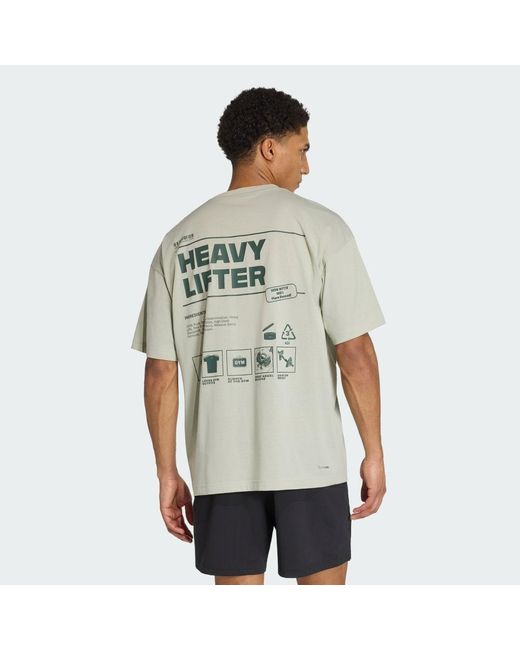 Adidas Green Climacool Fun Training Graphic T-Shirt for men