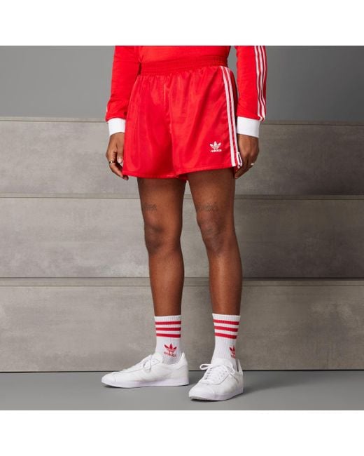 Adidas Red Fc Bayern Originals Shorts for men