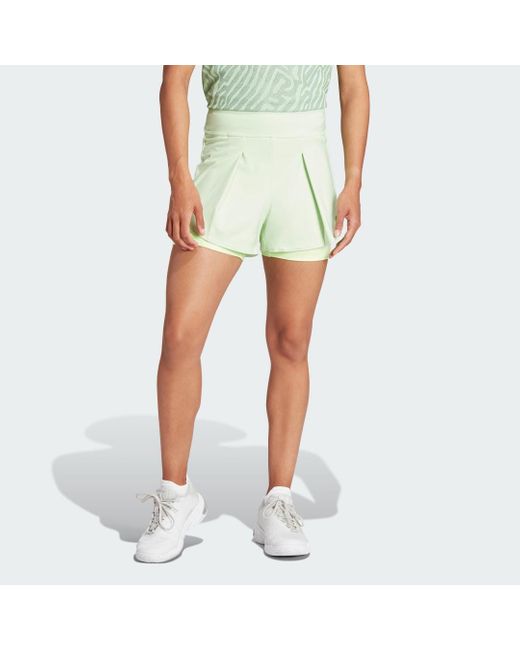 Short da tennis Match di Adidas in Green