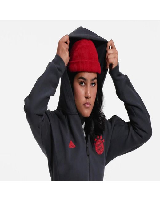 Adidas Black Fc Bayern Anthem Jacket