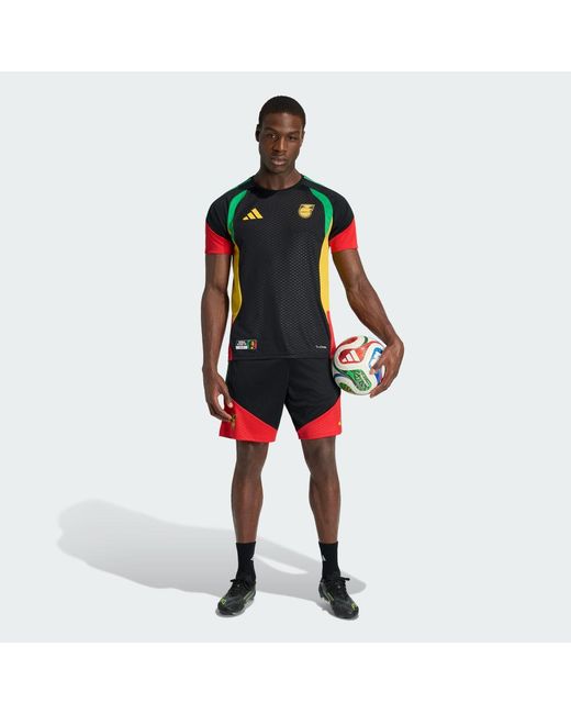 Adidas Red Jamaica 26 X Bob Marley Tiro Training Jersey for men