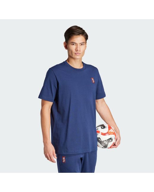 Adidas Blue Juventus Cultural Story T-shirt for men