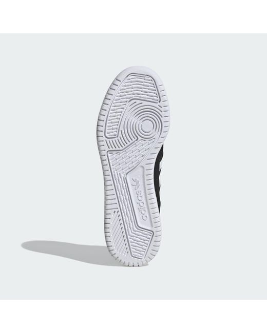 Adidas Black Team Court 2.0 Str Shoes for men