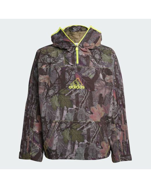 Adidas Gray Camo Jacket Q1 for men