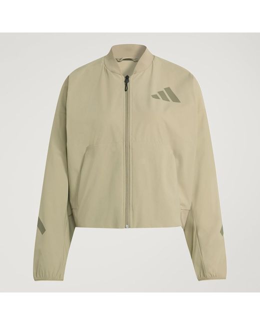 Adidas Natural Z.N.E. Woven Bomber Jacket