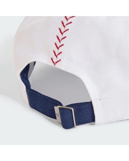 Adidas Blue Dad Cap With Rope