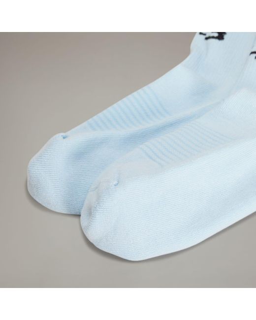 Adidas Blue Y-3 Hi Socks