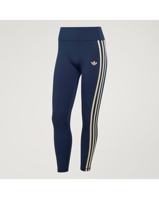 Adidas Blue Originals Sport Superstar 7/8 Leggings
