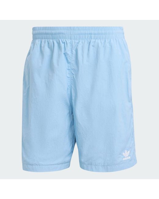 Shorts Trifoglio Essentials Woven di Adidas in Blue da Uomo