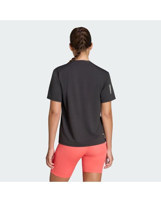 Adidas Black Terrex Multi Climacool Logo Tech T-Shirt