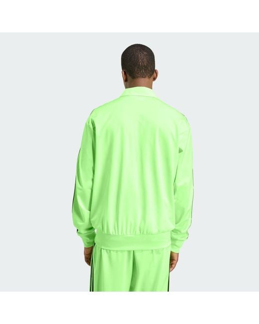 Adidas Green Adicolor Classics Firebird Track Top for men