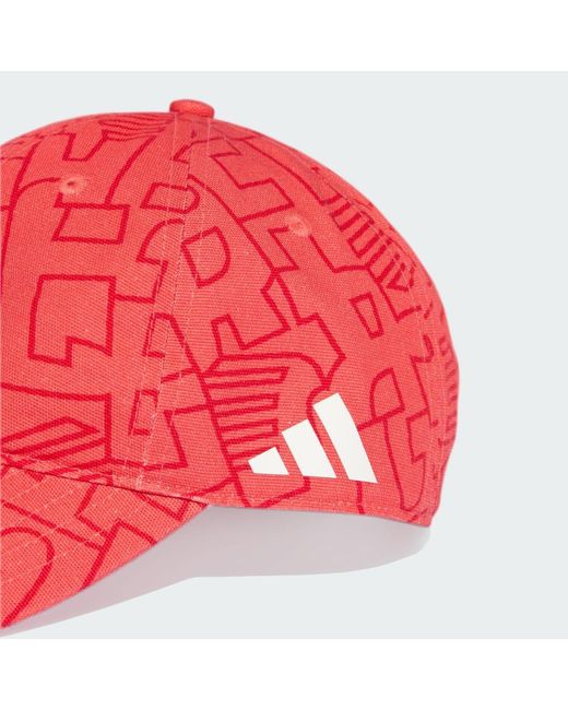Adidas Red Team D Gfx Kappe